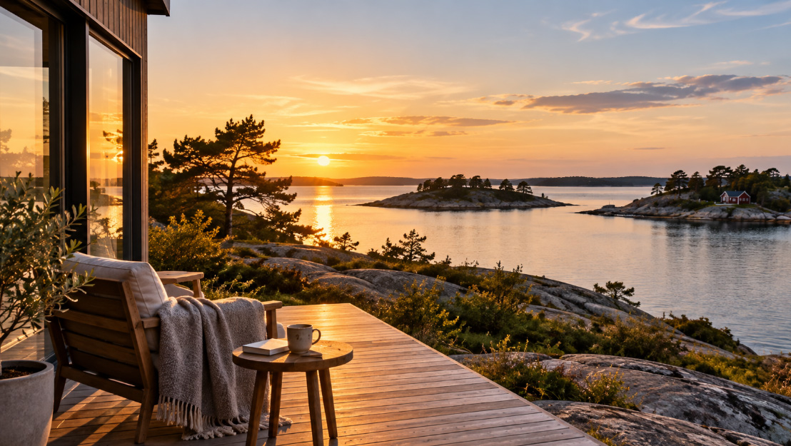 Hauskauf in Schweden – modernes Haus an der schwedischen Küste
